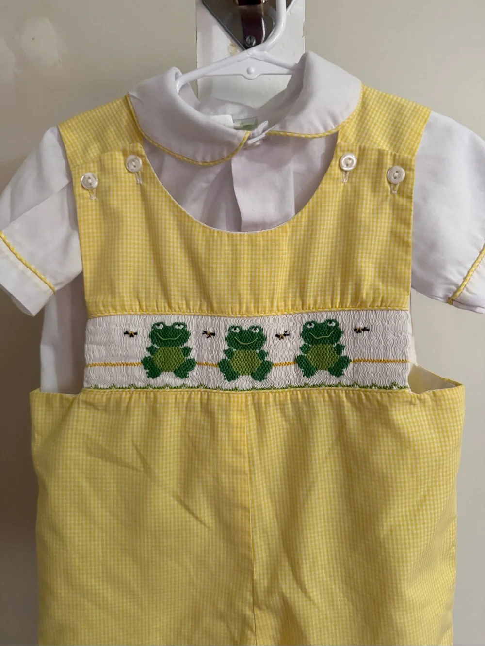 Be Mine Smocked Frog Outfit